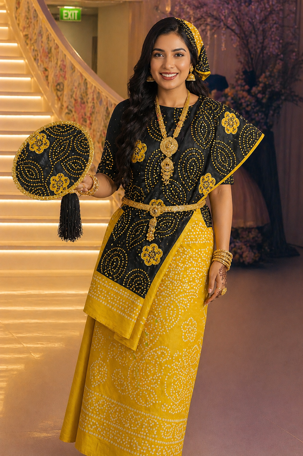 Sun - Yellow Shaash Set