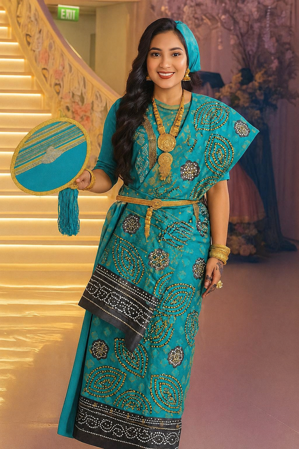 Ocean - Turquoise Shaash Set