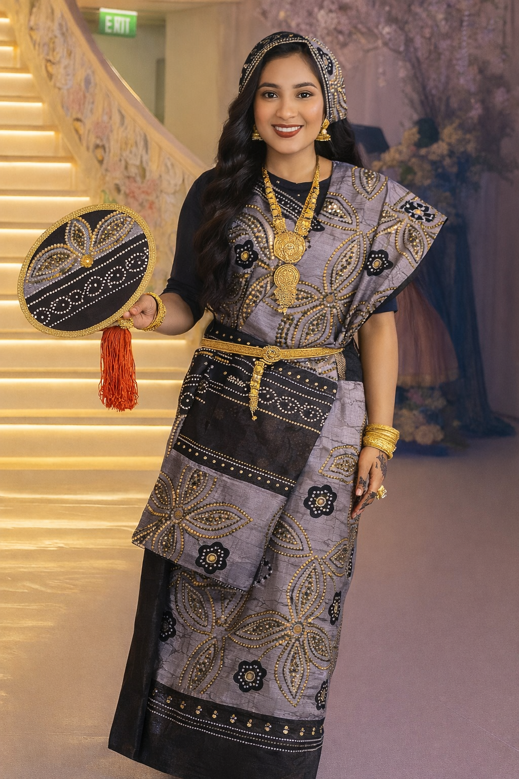 Cloudy - Grey Shaash Set
