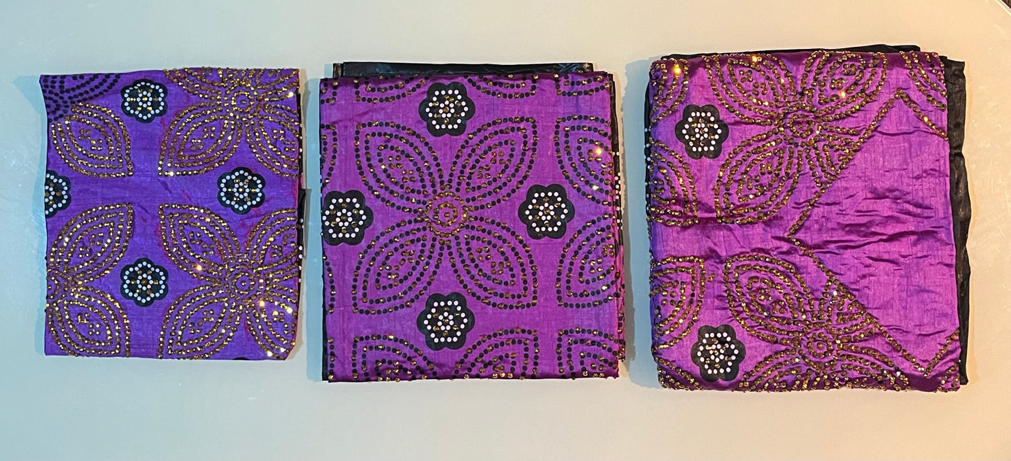 Amethyst - Purple Shaash Set