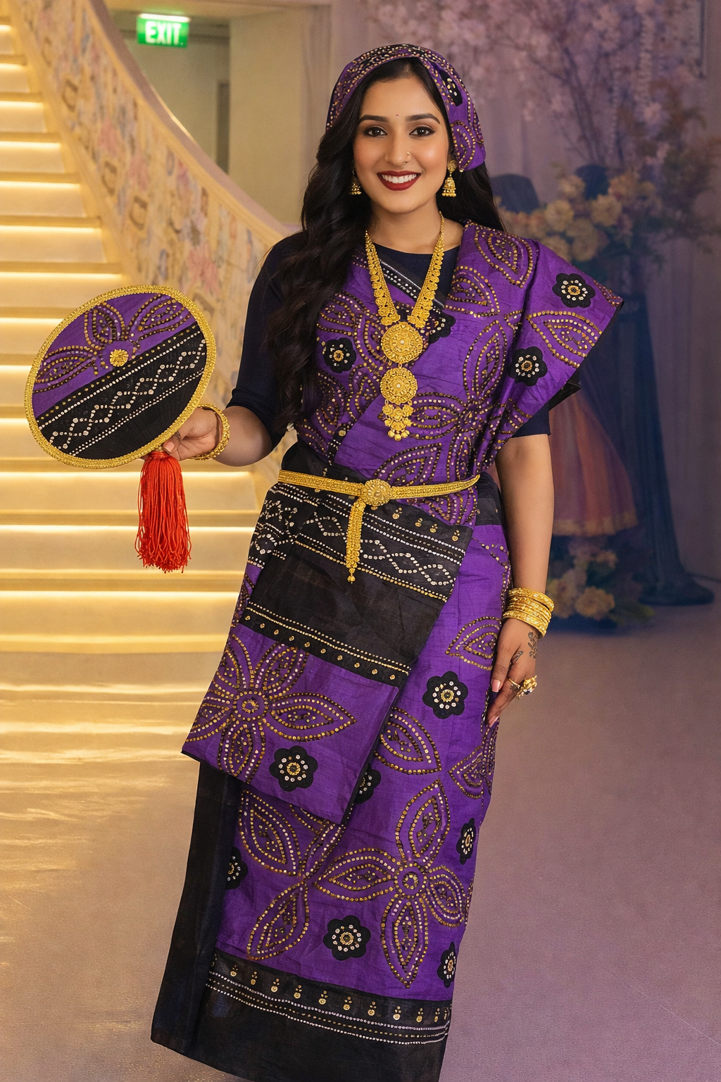 Amethyst - Purple Shaash Set
