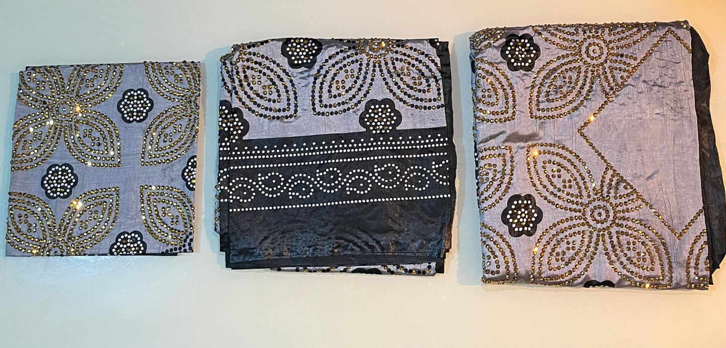 Cloudy - Grey Shaash Set