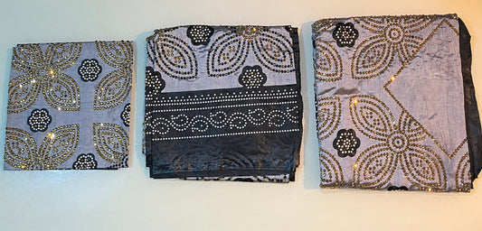 Cloudy - Grey Shaash Set