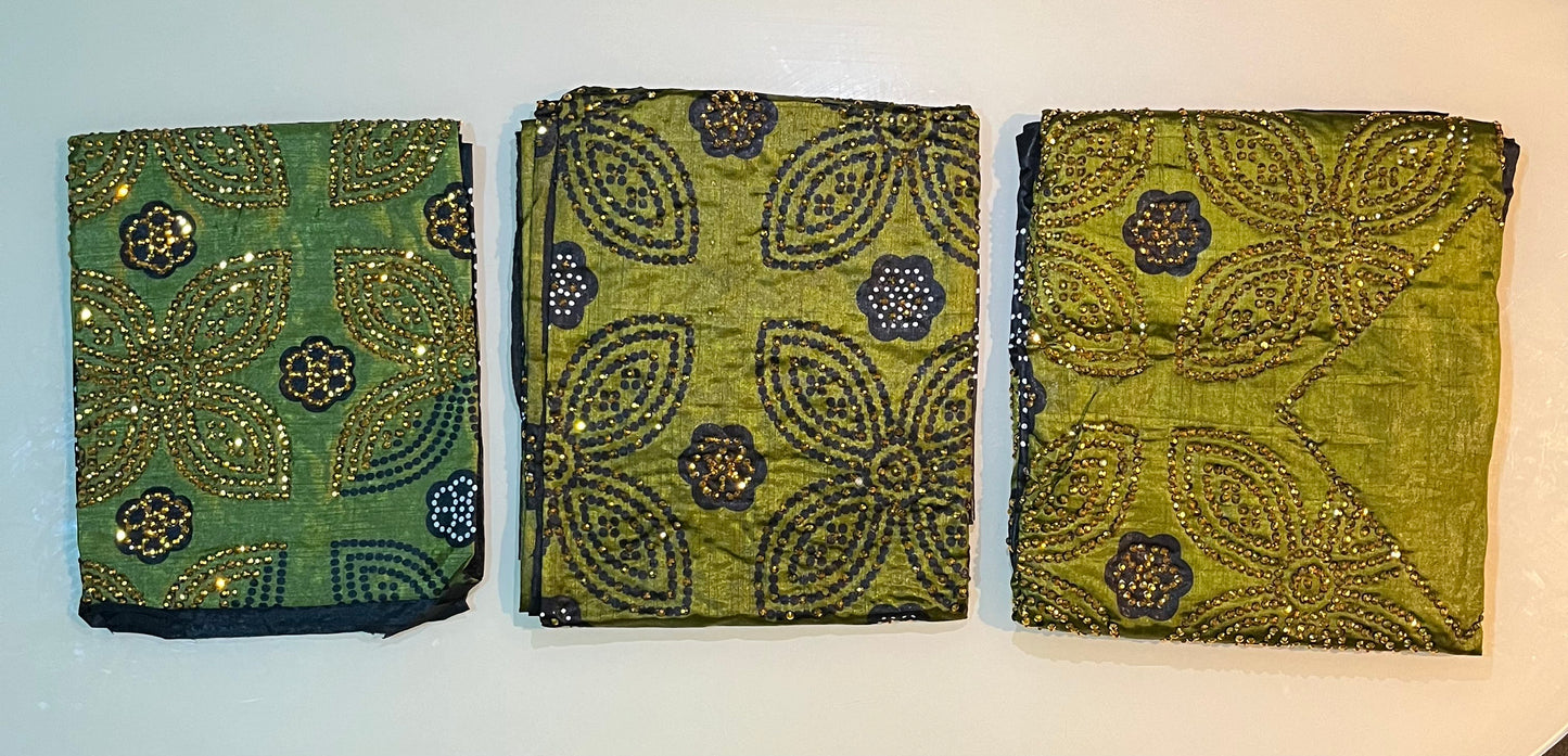 Olive - Green Shaash Set