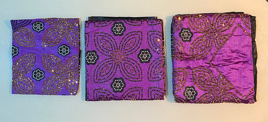 Amethyst - Purple Shaash Set