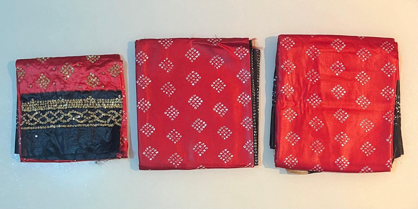 Goldie - Red and Gold Shaash Set