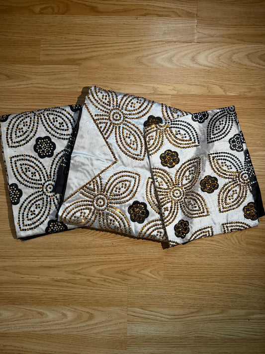 White and Black Shaash Set
