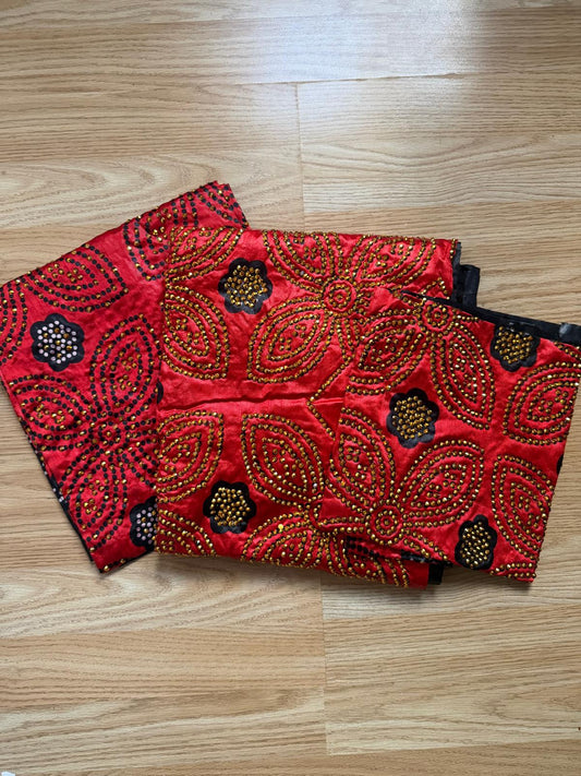 Red and Black Shaash Set